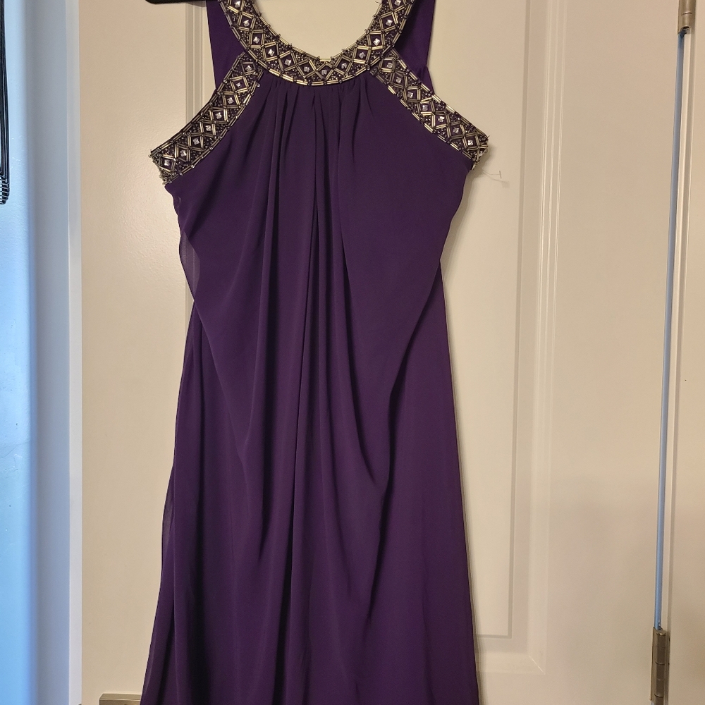 Purple Party Holiday dress 16